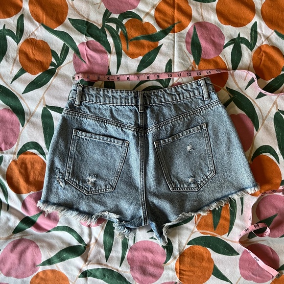Garage festival denim shorts size 5 - Picture 2 of 3